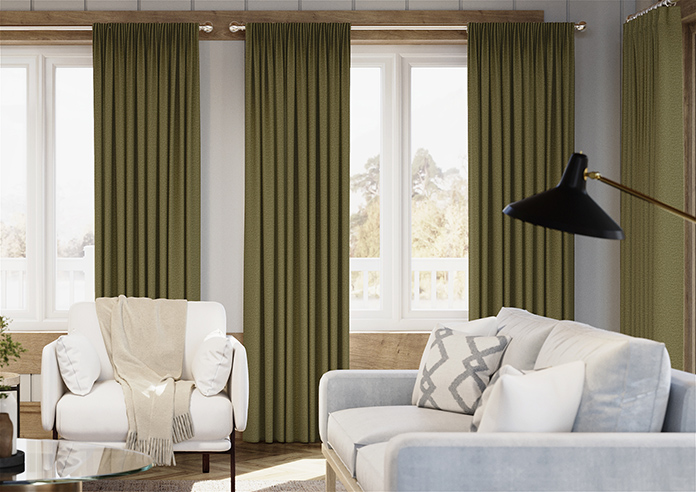 Stamford, Grass - Made to Measure Curtains - Image 3
